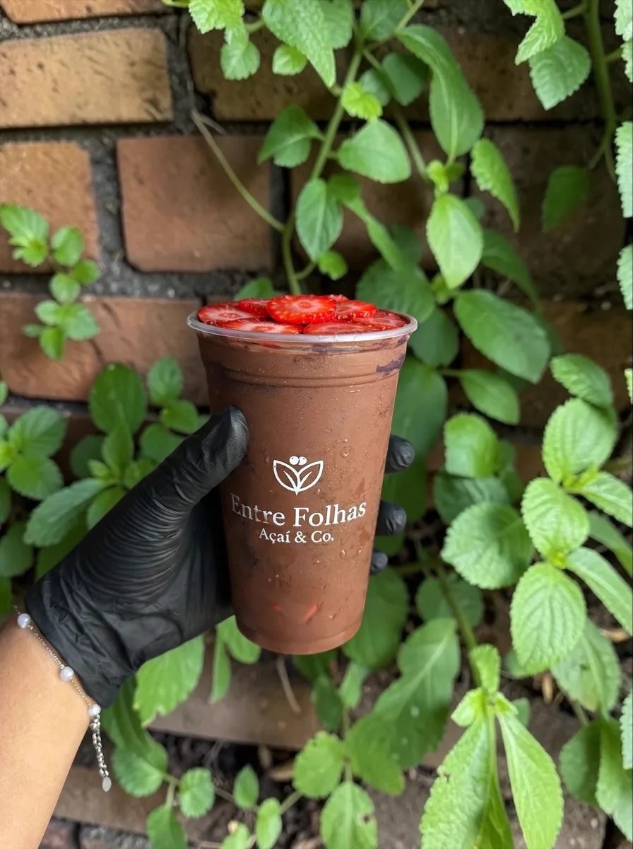Açaí zero com acompanhamentos